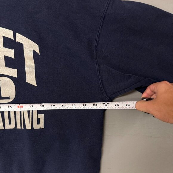 Vintage Kasey Cheerleading Soffe 90s Made in USA Blue Sweatshirt‎ XL - Picture 7 of 8